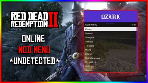 rdr2 mod menu.